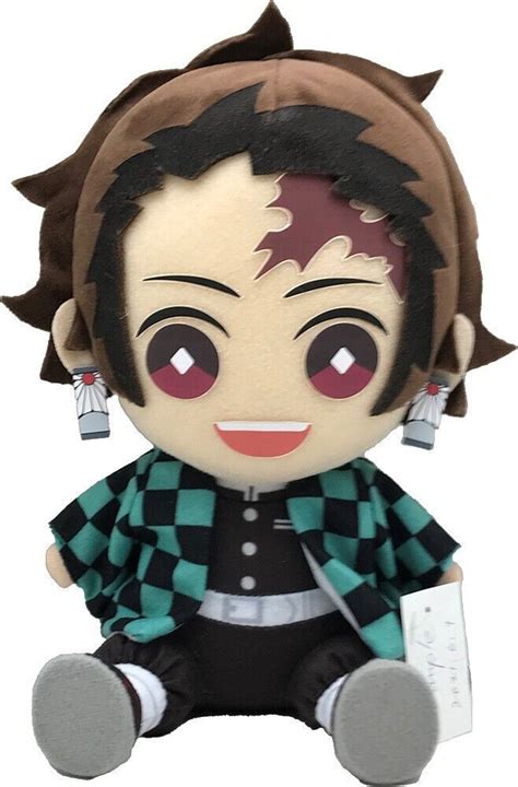 Demon Slayer Tanjiro 7 Sitting Pose Plush Doll Anime Licensed New