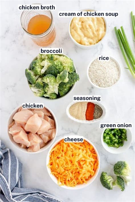 Chicken Broccoli Rice Bake One Dish Easy Cleanup Valerie S Kitchen