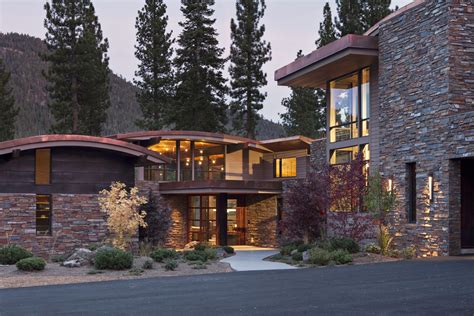 This Contemporary Mountain Home Is Located On An Estate Parcel Adjacent
