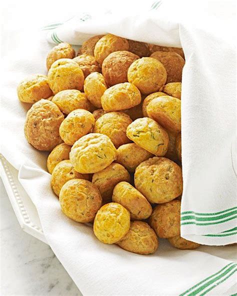Set these light appetizers with a magnificent cocktail to offer your thanksgiving party a scrumptious begin. Herbed Gougeres | Recipe | Gougeres recipe, Food recipes ...