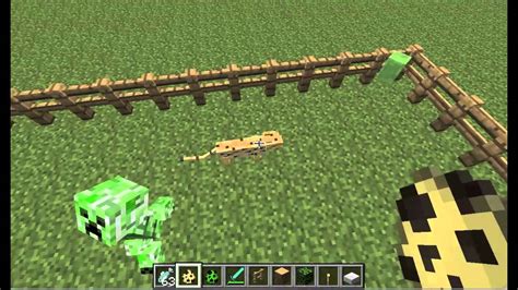 Minecraft Tutorial How To Use Cats And Ocelots To Scare Creepers