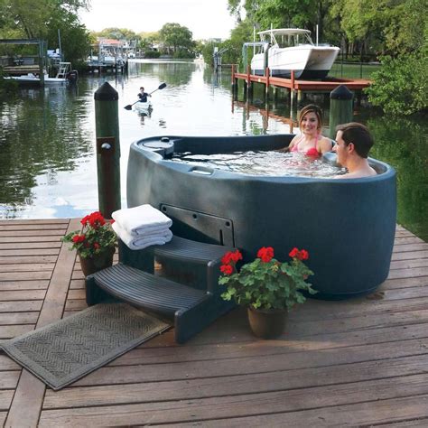 Aquarest Spas Ar 300 2 Person Spa With 14 Jet In Stainless Steel Easy