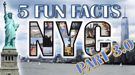 New York City 5 Fun Facts Nyc Part 3 Of 4 Youtube