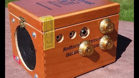 Baccarat 5 Watt Cigar Box Guitar Amplifier YouTube