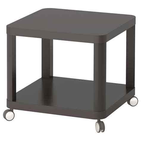 Helps you keep your things organized and the table top clear. TINGBY Side table on casters - gray - IKEA