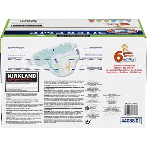 Kirkland Signature Diapers Size 6 120 Ct 120 Ct From Costco Instacart