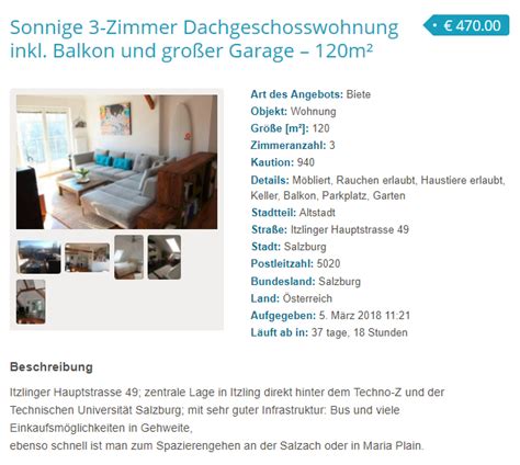 Wir kümmern uns um deine anliegen! Achtung bei Fake Inseraten - ÖH Salzburg Börsen