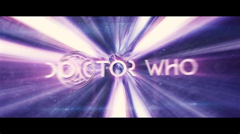Doctor Who Title Sequence Wip Test Shot Youtube