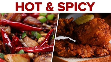 6 Hot And Spicy Recipes Youtube