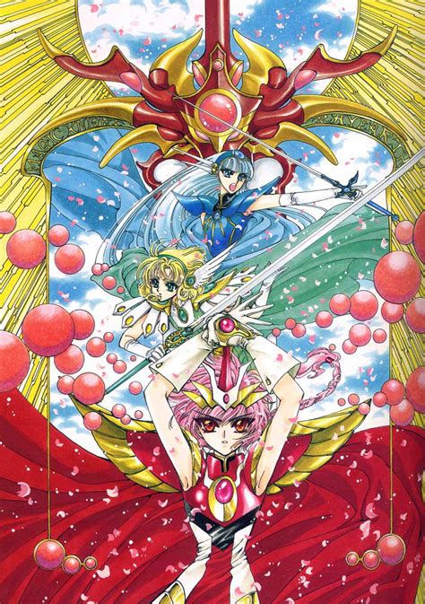 光 Hikaru、海 Umi、風 Fuu：魔法騎士レイアース Magic Knight Rayearth Clamp 魔法騎士