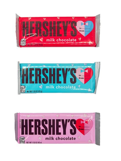 1 Hersheys Milk Chocolate Bar 155 Oz Fun Flavors Box