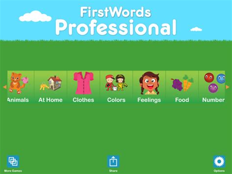 First Words Professional App Voor Iphone Ipad En Ipod Touch Appwereld