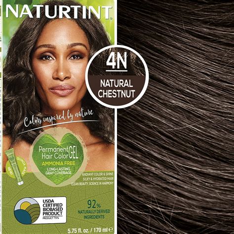 Naturtint Permanent Hair Color 4n Natural Chestnut Pack Of 1 Ammonia