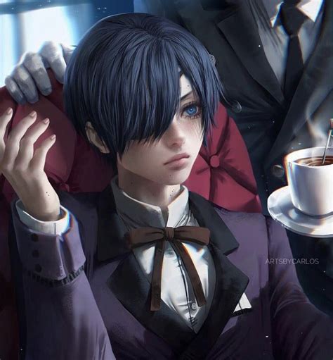 Artstation Ciel Phantomhive Artsbycarlos ︎ Black Butler Anime