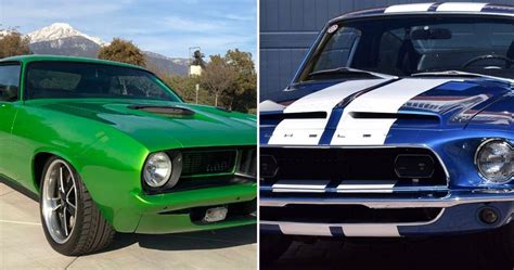 10 Most Badass Muscle Cars Ranked Hotcars