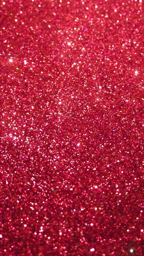 48 Red Glitter Wallpaper