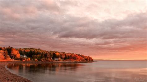 Fall Morning In Bar Harbor Maine Sunrise Photography Sunrise