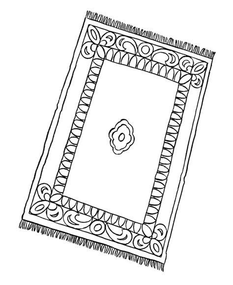Prayer rug icon symbol flat vector illustration for graphic and web design. Desenho de Tapete para colorir - Tudodesenhos