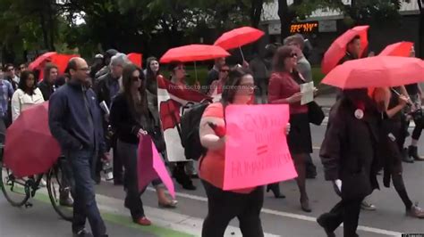 Sex Workers Rally In Canadian Cities To Call For Decriminalizing