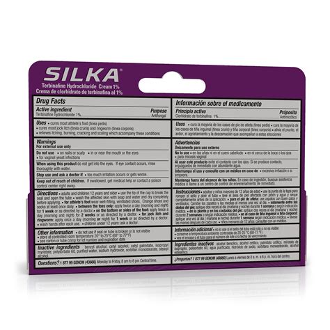 Silka • Antifungal Cream Treatment • 1 Oz Genomma Genomma B2b Store Grow Your Business Today
