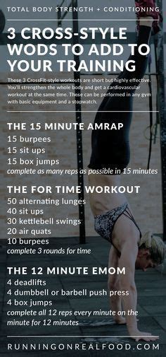 Crossfit Inspired Workouts