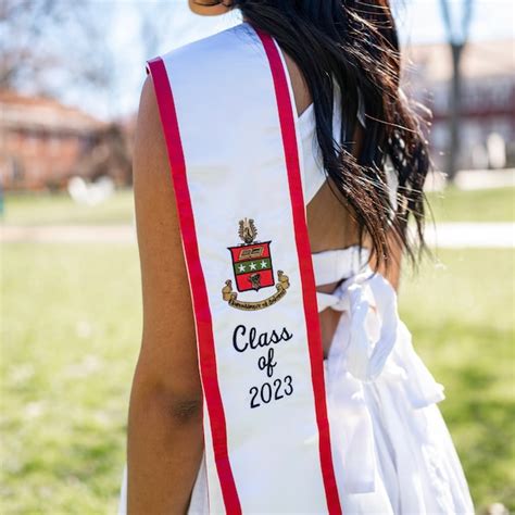 Greek Graduation Stole Etsy