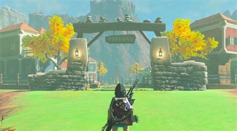 Zelda Breath Of The Wild How To Build Tarrey Town Game Rant