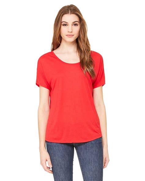 Even if you don't care about what people think of you, the right clothes, bring forth the right attitude in you. Bella + Canvas 8816 Ladies' Slouchy T-Shirt ...