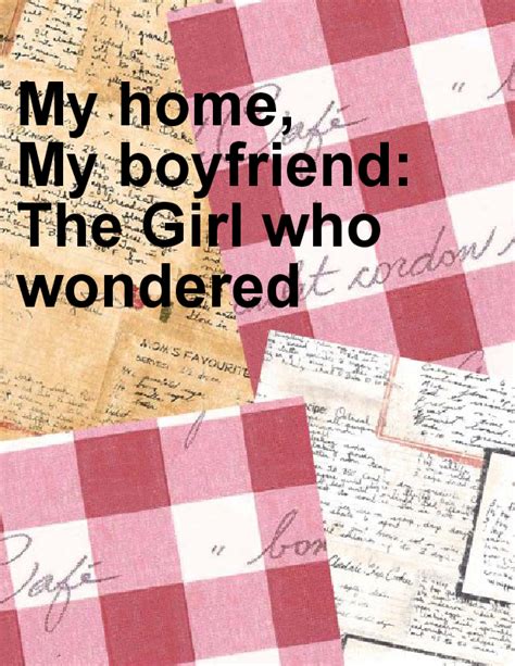 My Home My Boyfriend The Girl Who Won Book 246816