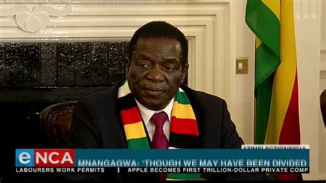 Newly Elected Zimbabwean President Emmerson Mnangagwa Addresses Media Youtube