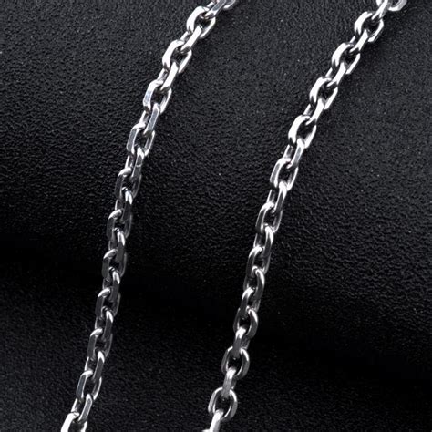 Diamond cut 925 sterling silver chain rope chain italian silver necklace chain for women men super shiny durable 1.35mm size 16,18, 20, 22, 24 inches 4.4 out of 5 stars 7,165 $17.99 $ 17. 925 Sterling Silver Chain Men Necklace Men Jewelry 100% ...
