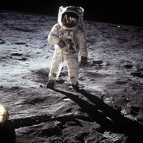 Moon Landing Apollo 11 Nasa Buzz Aldrin 1969 Astronaut Space