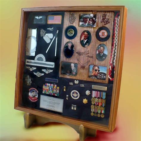Custom Shadow Boxes And Display Cases For Military Retirements Custom