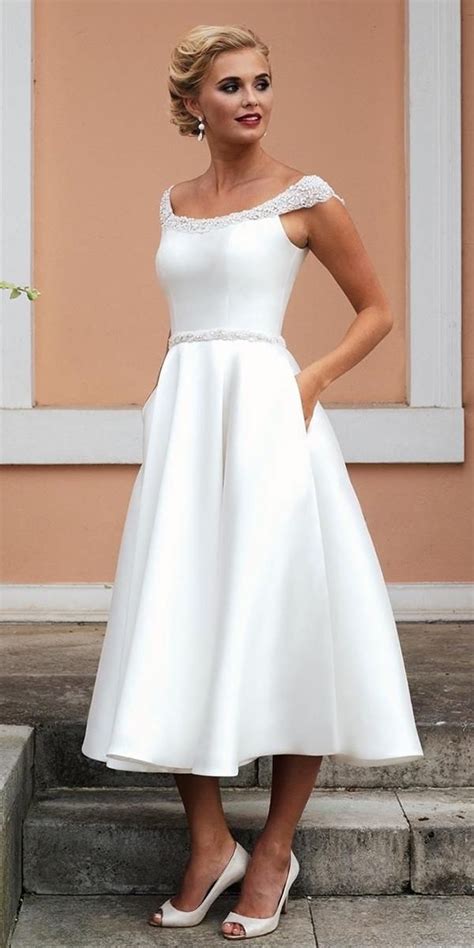 Get Ready To Rock Your Tea Length Wedding Dress In 2023 Fashionblog