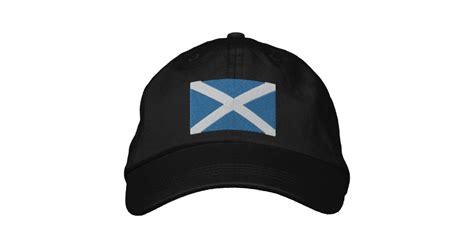 Scotland Embroidered Baseball Cap Zazzle