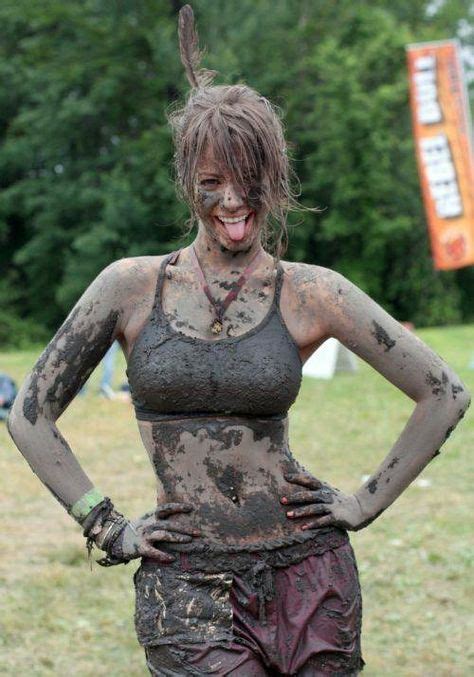 Gal Smiling After The Spartan Race In Texas Gandisoch Mud Mud Run Tough Mudder