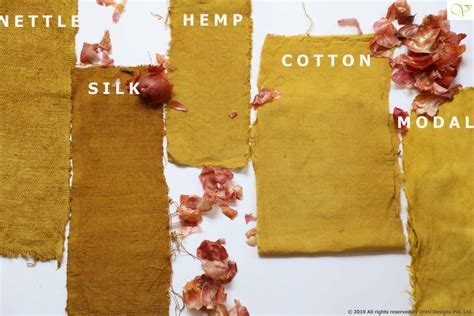 Natural Dye Fabric Natural Fabrics Eco Printing Printing On Fabric