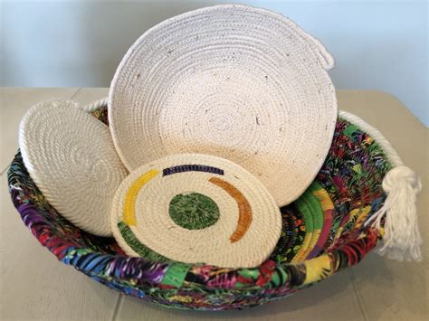 Rope Bowls And Trivets