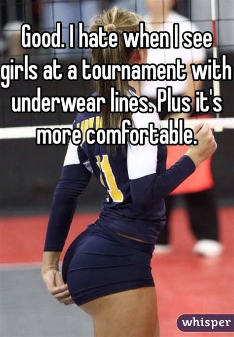 I Dont Wear Underwear With My Spandex I Play Volleyball