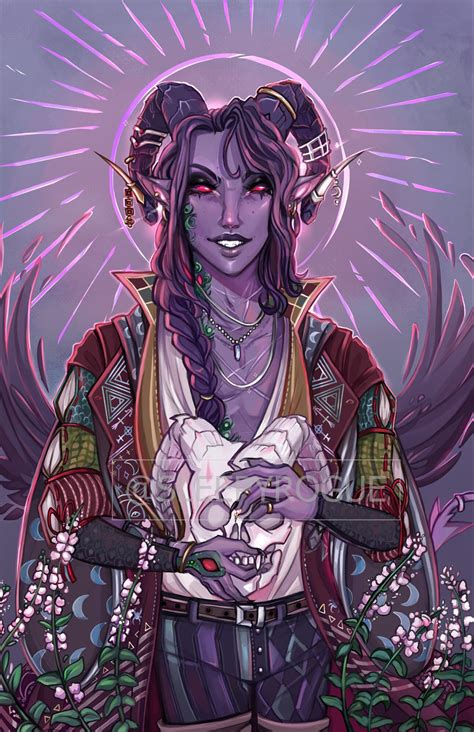 Mollymauk Tealeaf Print Etsy