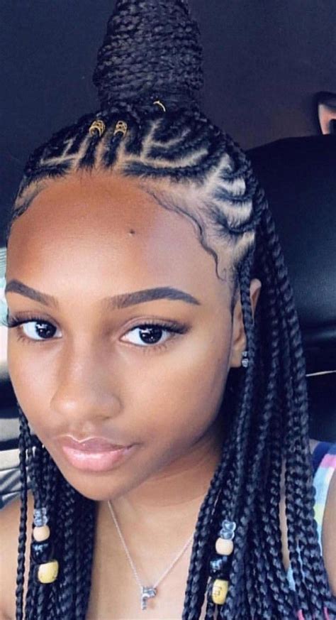 Best bob braided black hairstyles. 70 Best Black Braided Hairstyles That Turn Heads In 2019 ...