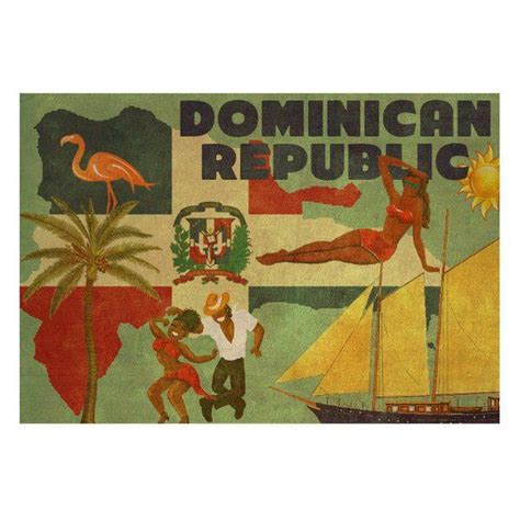 The tourist card is a tax paid by tourists for entry into the dominican republic. DOMINICAN REPUBLIC 2F- Handmade Leather Postcard / Note Card / Fridge Magnet - Travel Art in ...