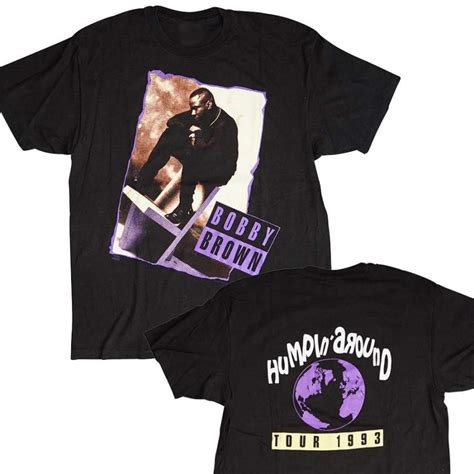 Vtg Bobby Brown Humpin Around World Tour T Shirt Custom Merch Online Store
