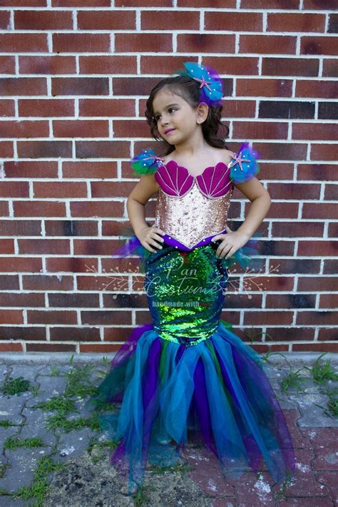 vestido de fiesta de cumpleaños de sirena disfraz de sirenita etsy méxico little mermaid