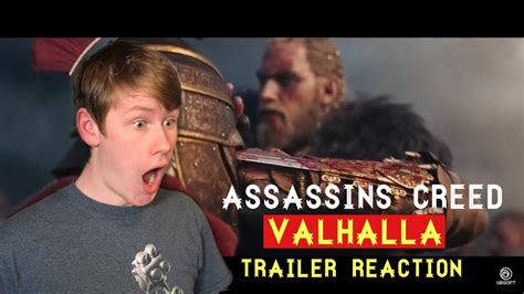 Assasins Creed Valhalla Cinematic Trailer Reaction Youtube