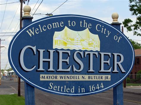 Geographically Yours Welcome Chester Pennsylvania