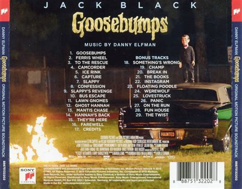 Goosebumps Original Motion Picture Soundtrack Goosebumps