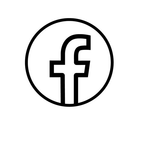 Facebook New Logo Outline The Line Art Collection The Best Porn Website