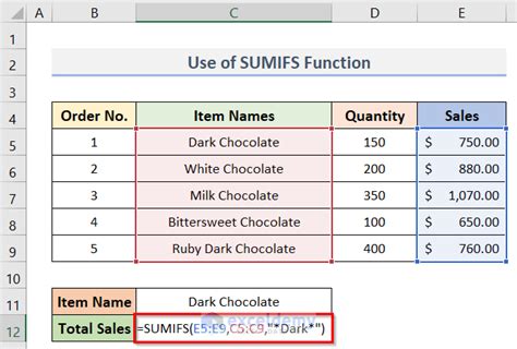 How To Sum If Cell Contains Text In Another Cell In Excel