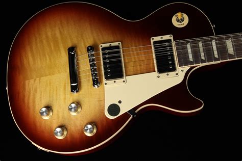 Effectively now within the original collection, the previous les paul traditional has been split into two and renamed standard: Gibson Les Paul Standard '60s Bourbon Burst (SN: 201400082 ...